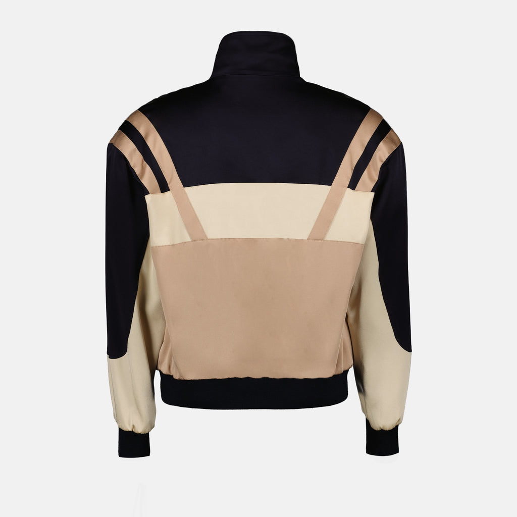 Jackets Teddy satin bomber jacket Saint Laurent Beige Homme