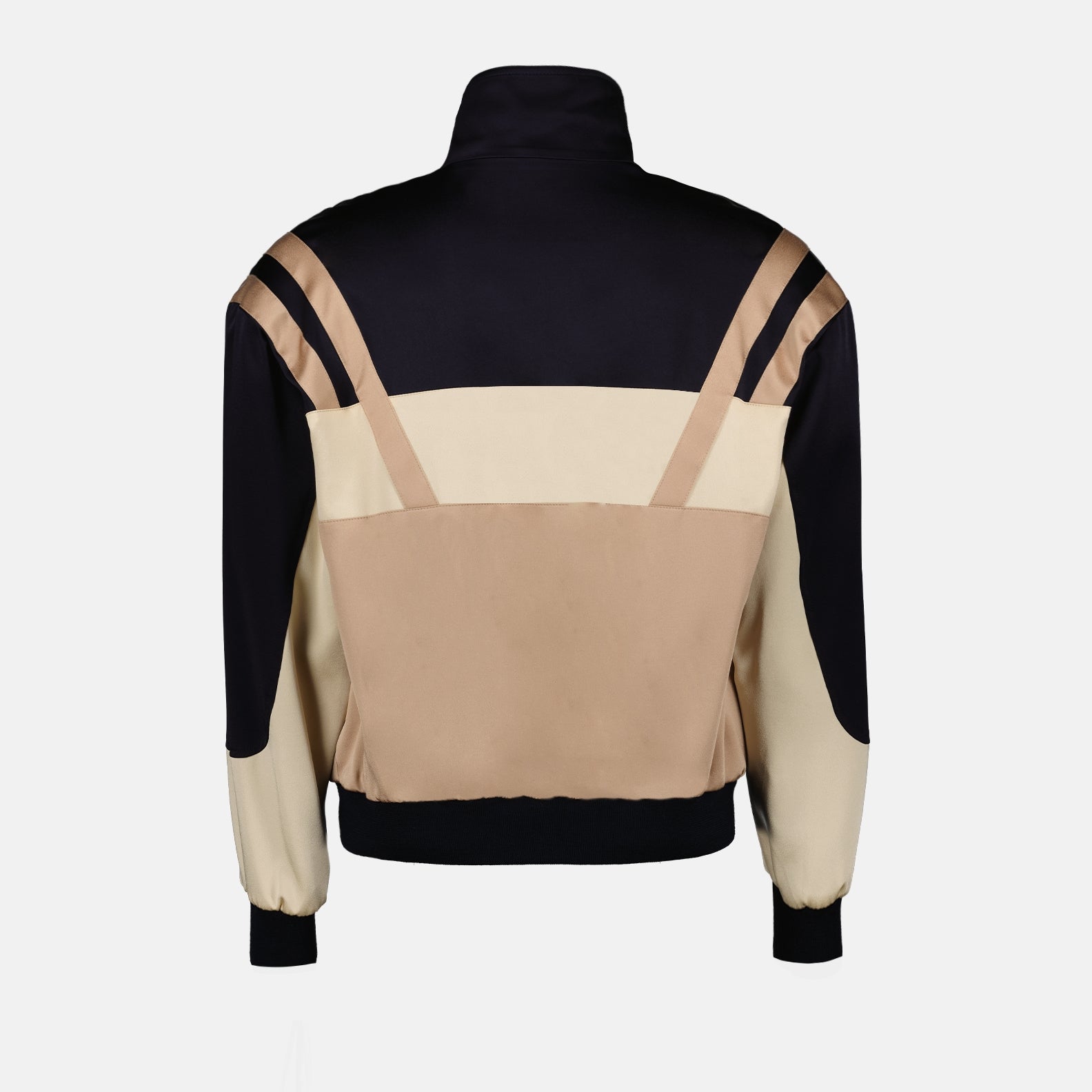 Jackets Teddy satin bomber jacket Saint Laurent Beige Homme