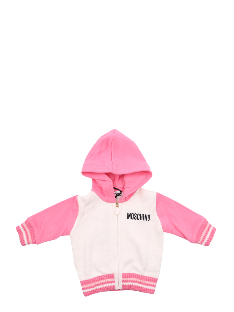 Clothing Teddy bomber Moschino Pink Kids