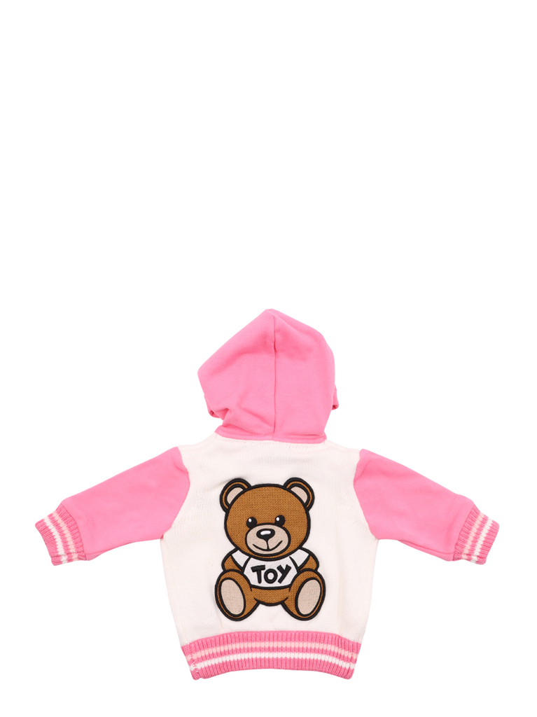 Clothing Teddy bomber Moschino Pink Kids