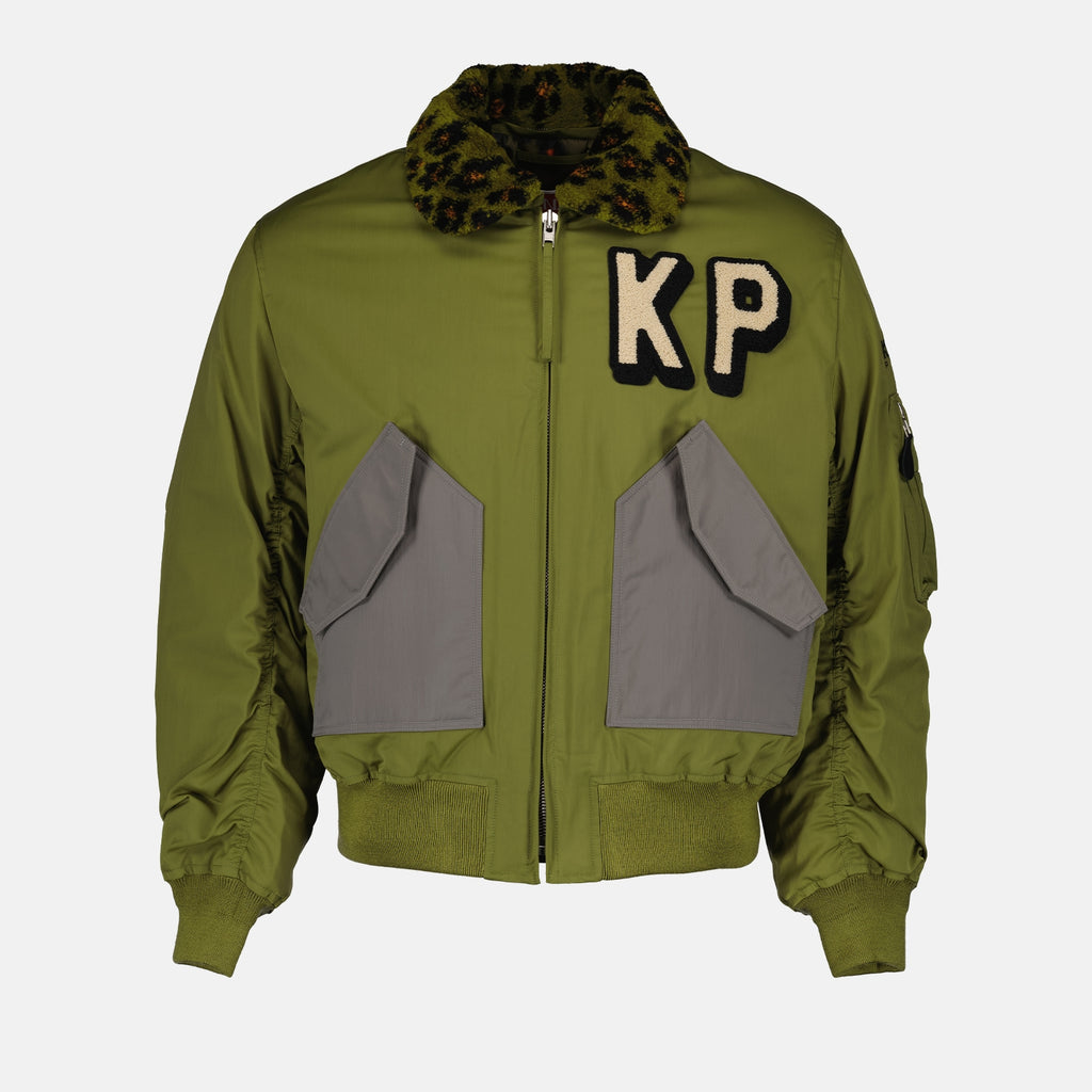 Jackets Bomber KP Kenzo Khaki Homme