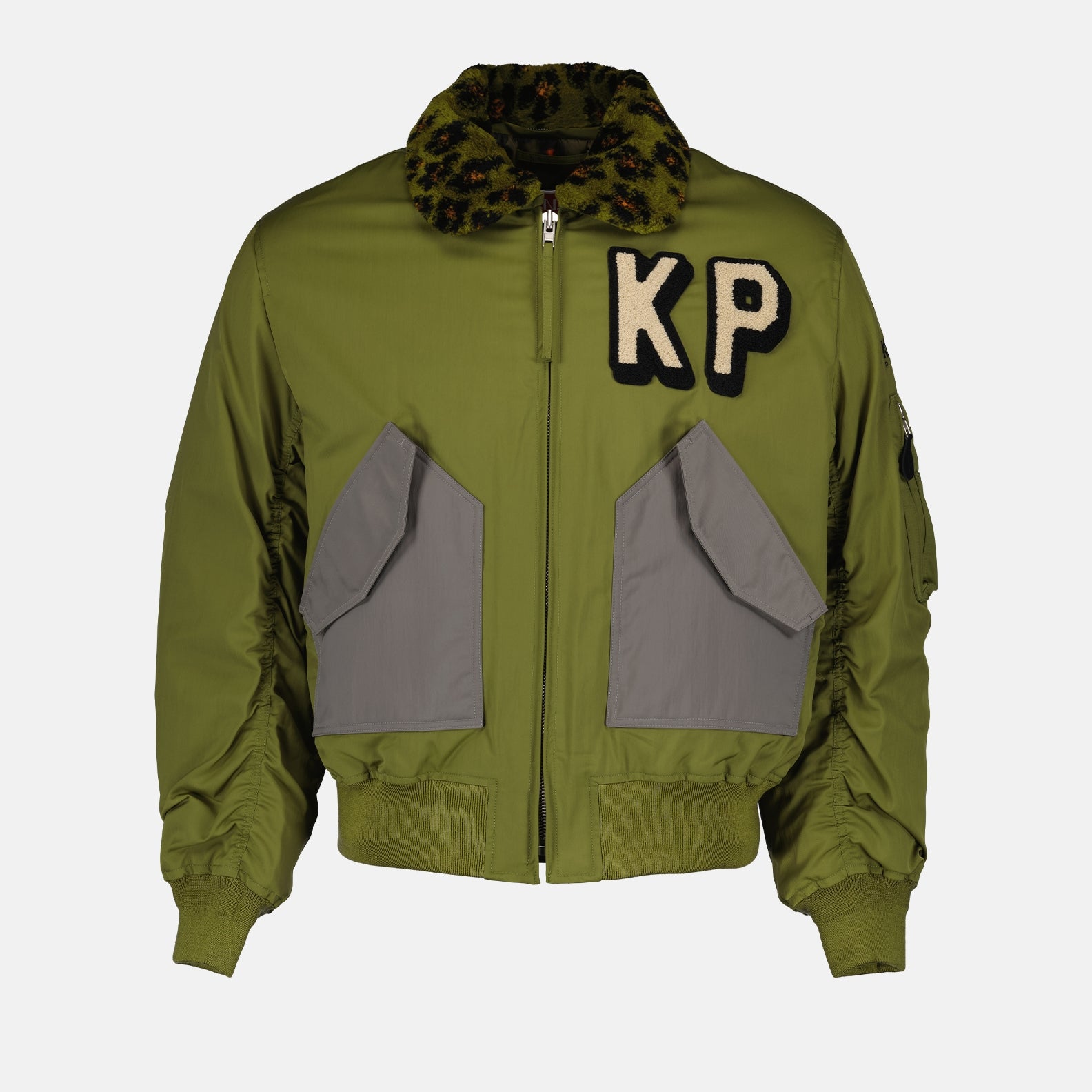 Jackets Bomber KP Kenzo Khaki Homme