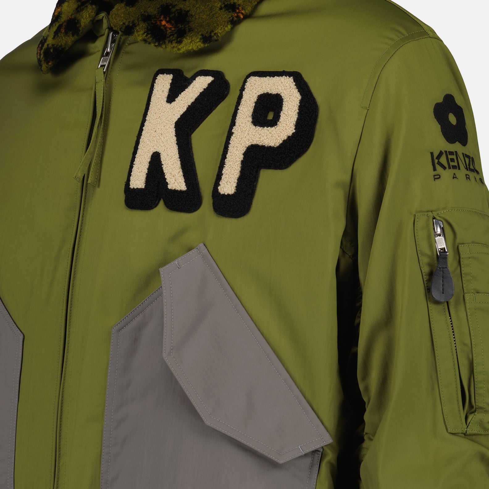 Jackets Bomber KP Kenzo Khaki Homme