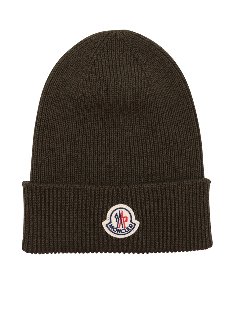 Hats, caps and beanies Logo beanie Moncler Green Man
