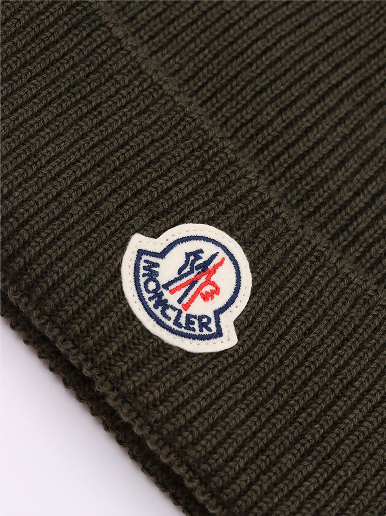Hats, caps and beanies Logo beanie Moncler Green Man