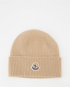 Hats, caps and beanies Cuffed beanie Moncler Beige Women