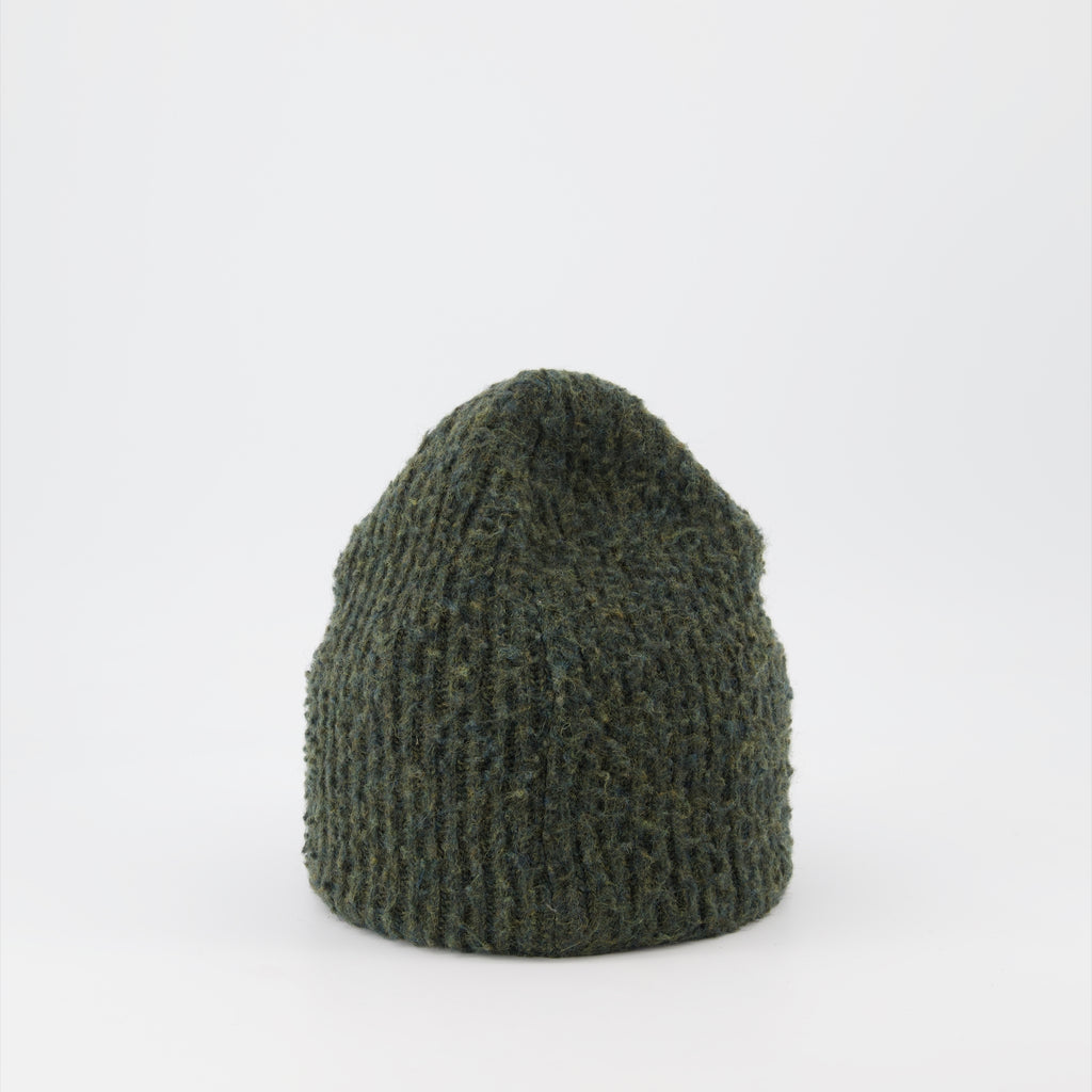 Chapéus, bonés e gorros Bonnet côtelé Dior Verde Homme