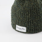Chapéus, bonés e gorros Bonnet côtelé Dior Verde Homme