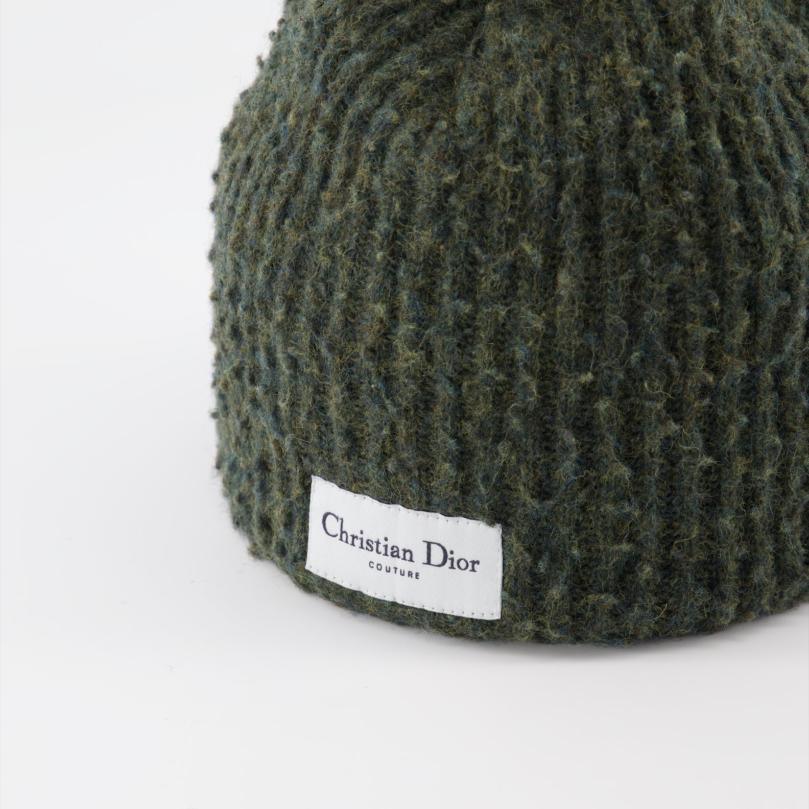 Chapéus, bonés e gorros Bonnet côtelé Dior Verde Homme