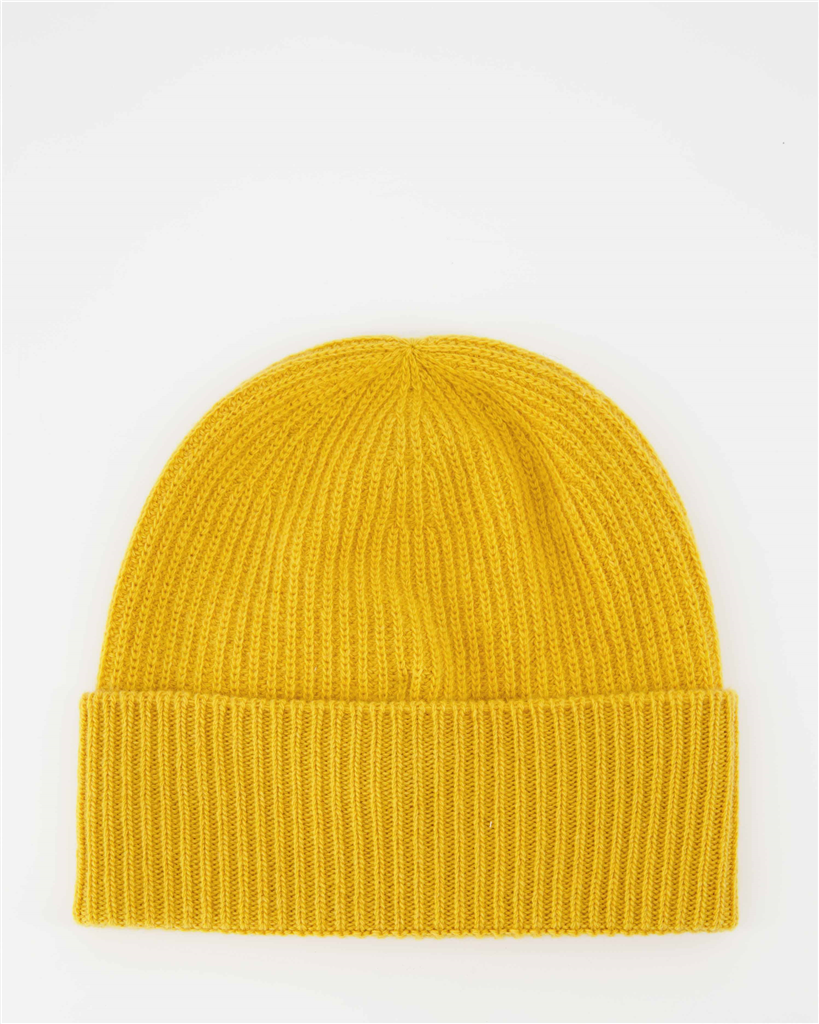 Hats, caps and beanies Cuffed beanie Moncler Yellow Man
