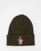 Hats, caps and beanies wool cap Moncler Grenoble Green Man