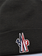 Hats, caps and beanies Logo beanie Moncler Grenoble Green Man