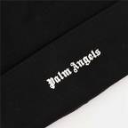 Hats, caps and beanies Logo beanie Palm Angels Black Man