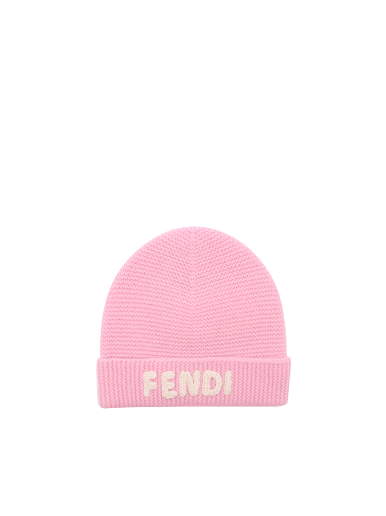 Accessories Embroidered hat Fendi Pink Kids
