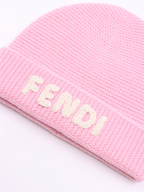 Accessories Embroidered hat Fendi Pink Kids