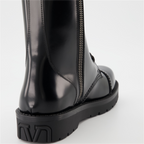 Boots and ankle boots VLogo combat boots Valentino Garavani Black Man