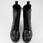 Boots and ankle boots VLogo combat boots Valentino Garavani Black Man