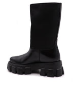 Boots Logo boots Prada Black Women