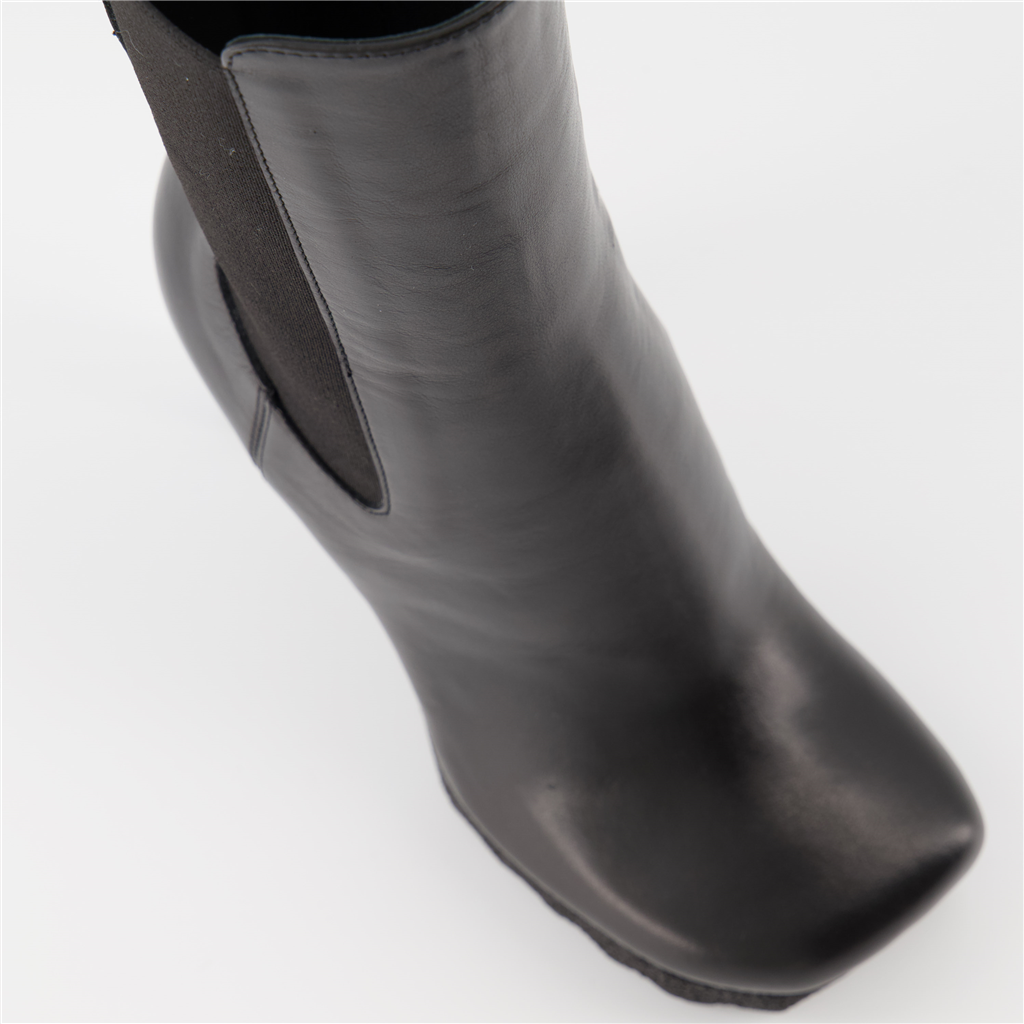 Sneakers Heeled boots Black Off-White Black Women