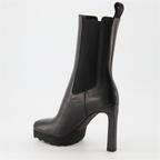Sneakers Heeled boots Black Off-White Black Women