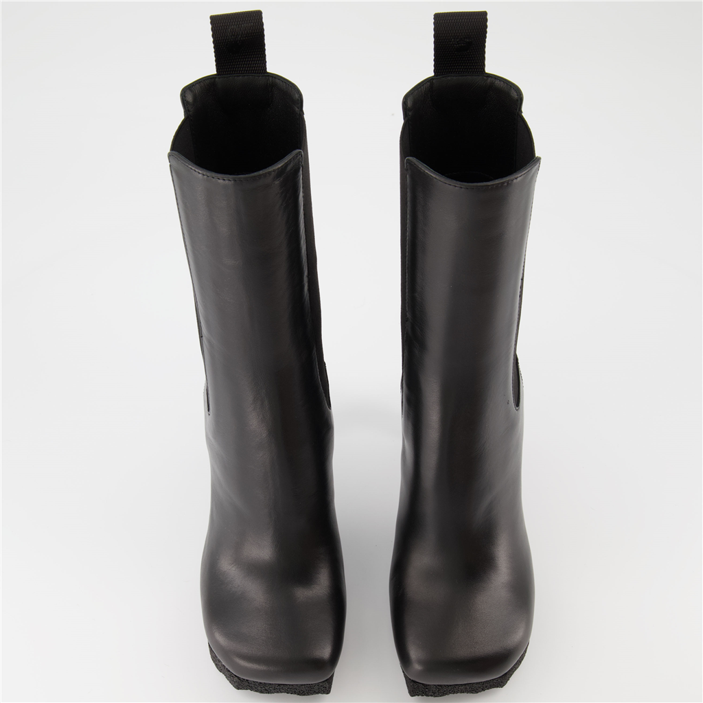 Sneakers Heeled boots Black Off-White Black Women