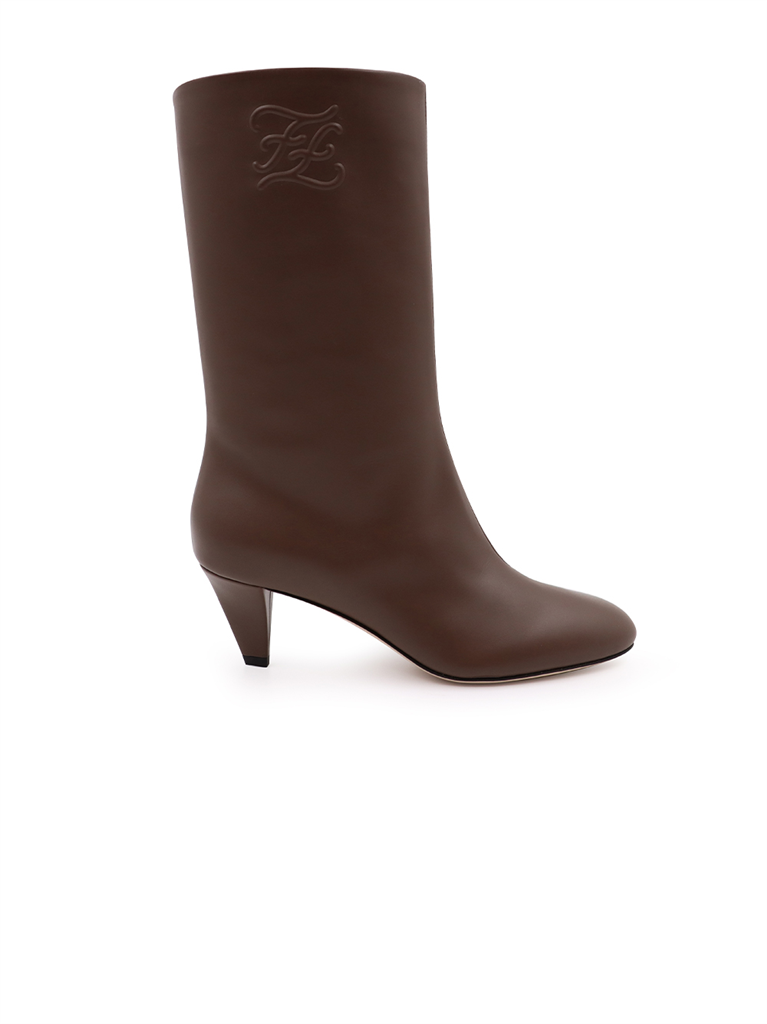 Boots Karligraphy Boots Fendi Brown Women