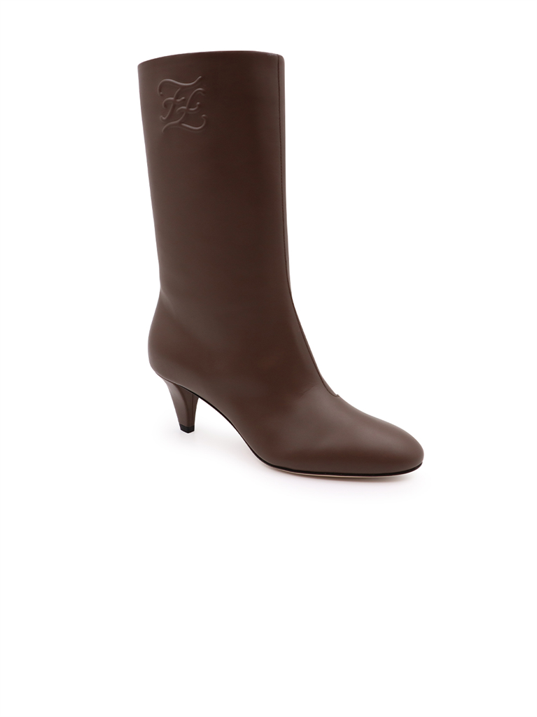 Boots Karligraphy Boots Fendi Brown Women