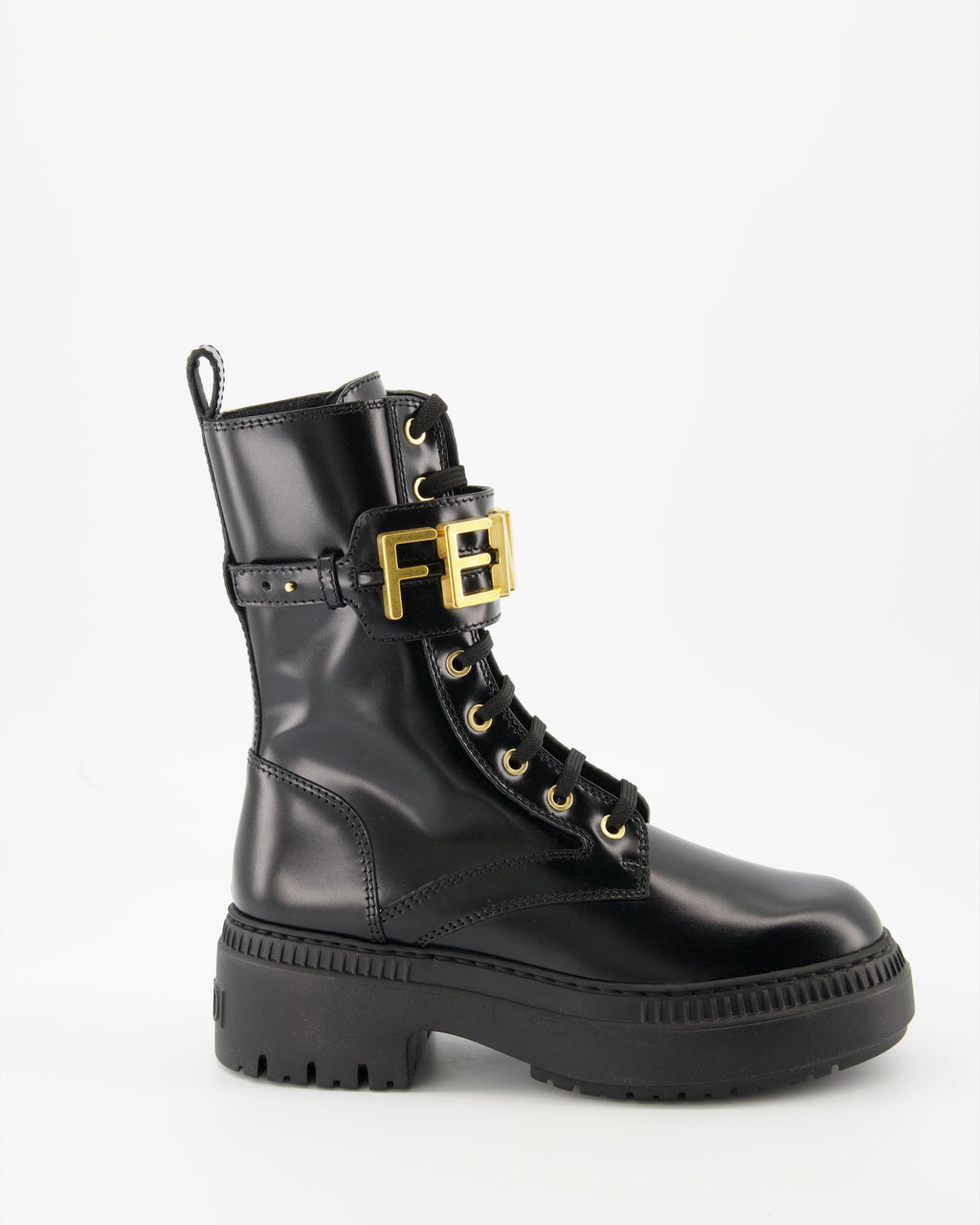 Ankle boots Biker ankle boots Fendi Black Women