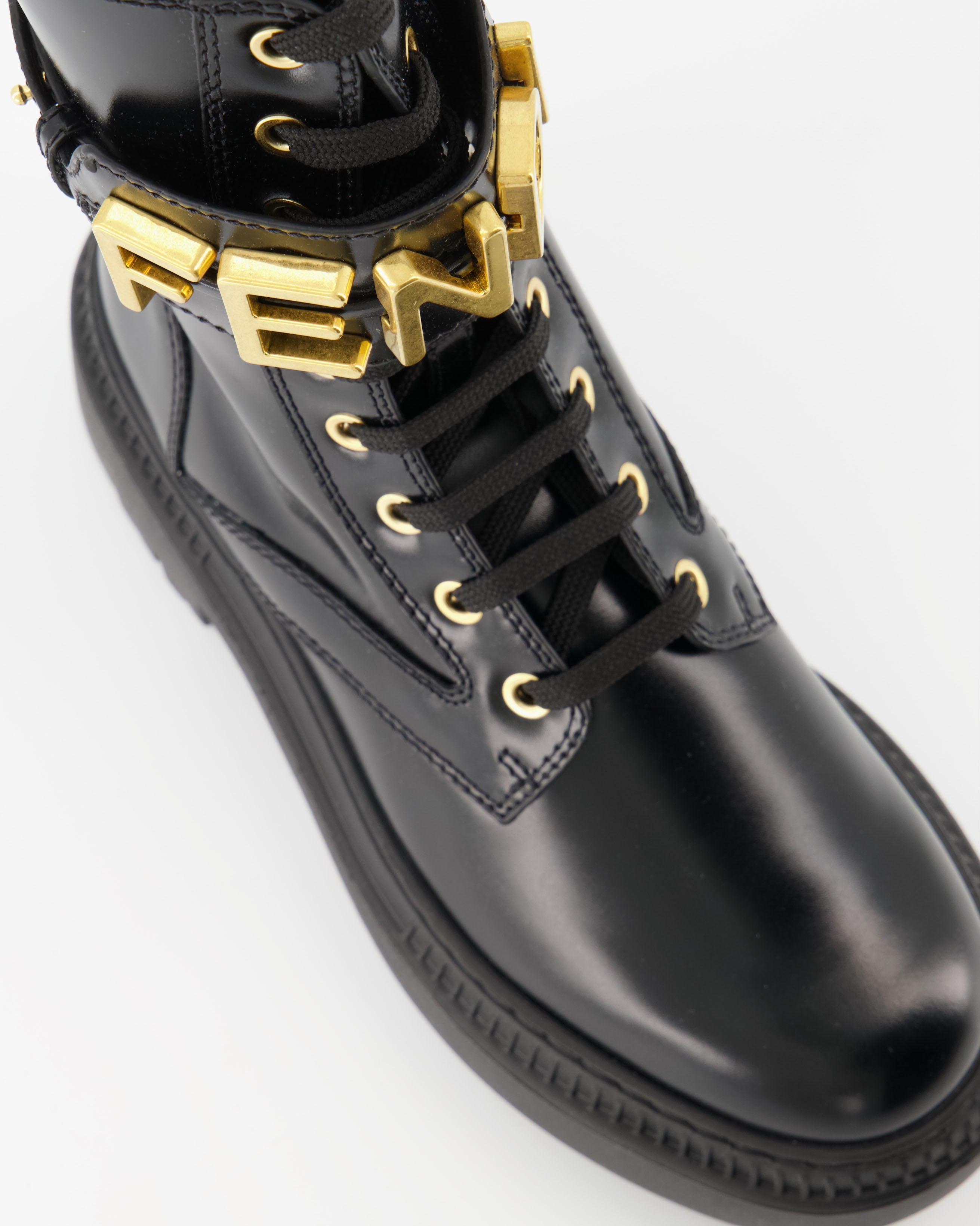 Ankle boots Biker ankle boots Fendi Black Women
