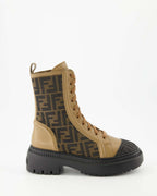 Sneakers Brown Biker Boots Fendi Brown Women