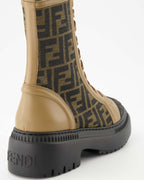 Sneakers Brown Biker Boots Fendi Brown Women