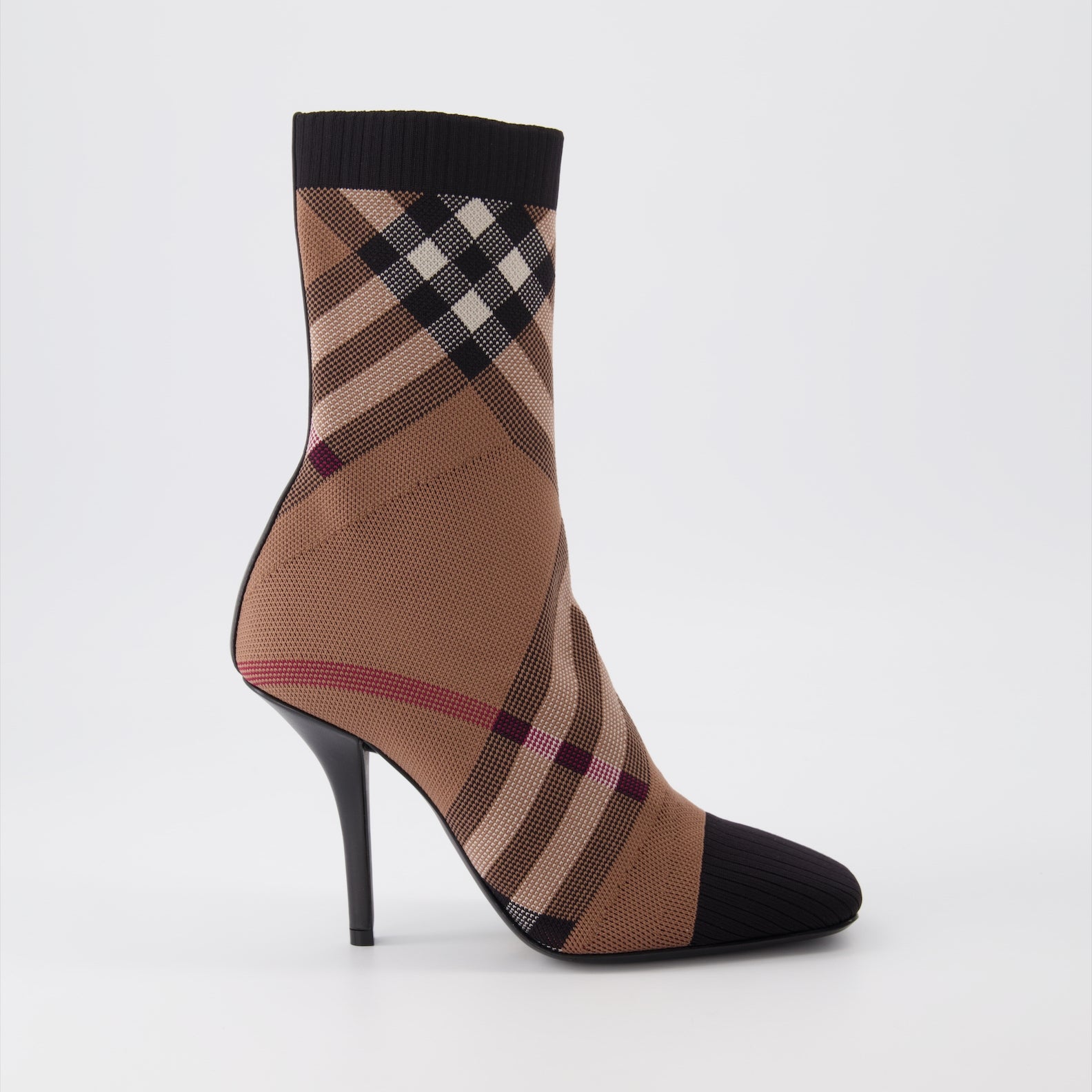 Ankle boots Sock ankle boots Burberry Brown Women
