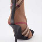 Ankle boots Sock ankle boots Burberry Brown Women