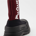 Boots and ankle boots Sock ankle boots Alexander McQueen Black Man