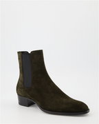 Boots and ankle boots Chelsea boots Saint Laurent Brown Man