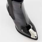 Boots Punk Chelsea Boots Alexander McQueen Black Women