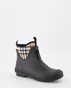 Sneakers Checked ankle boots Black Burberry Black Women