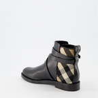 Sneakers Checked ankle boots Burberry Black Women