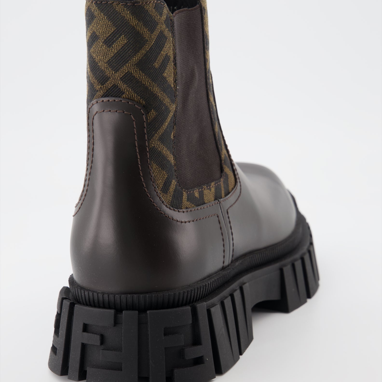 Boots and ankle boots FF ankle boots Fendi Black Man