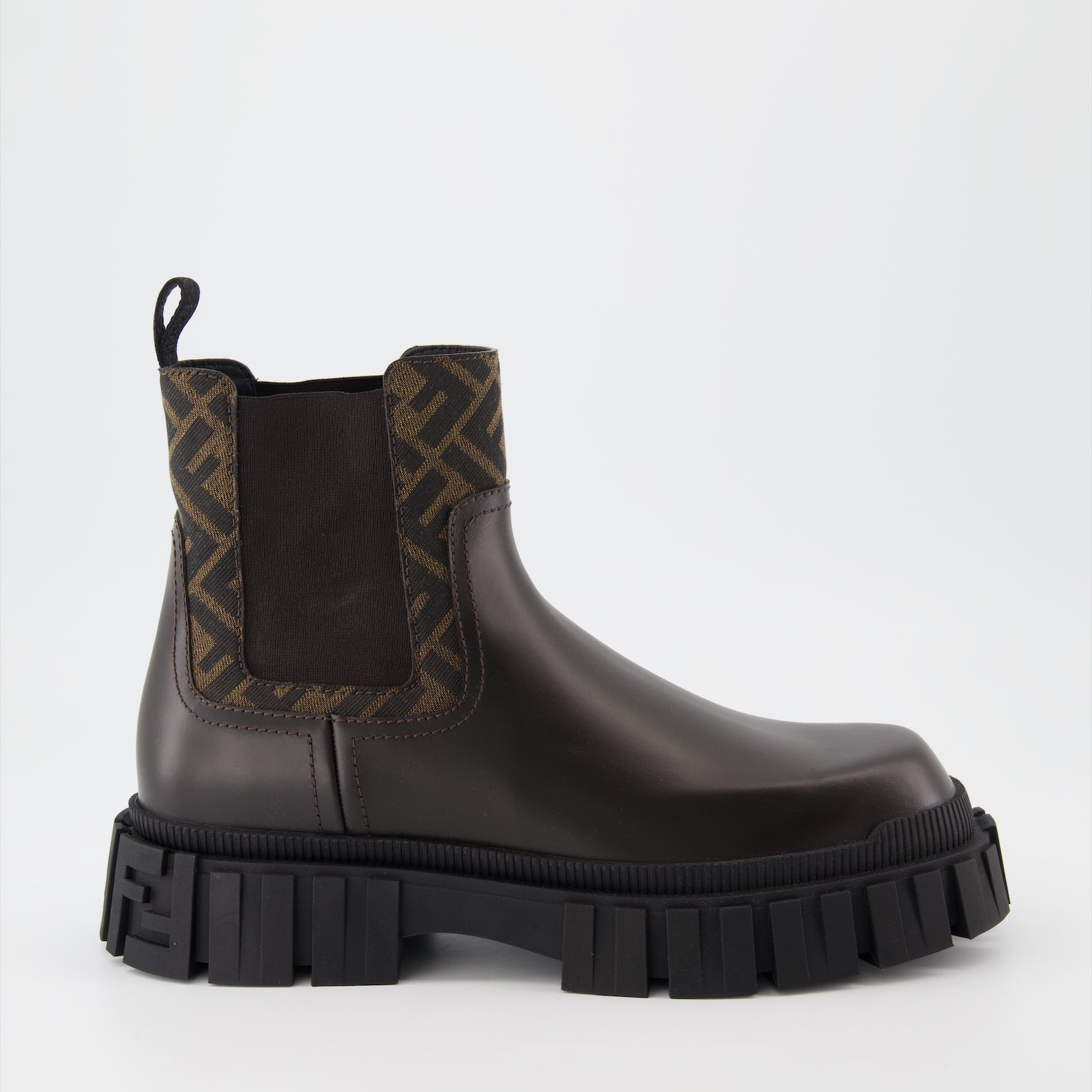 Boots and ankle boots FF ankle boots Fendi Black Man