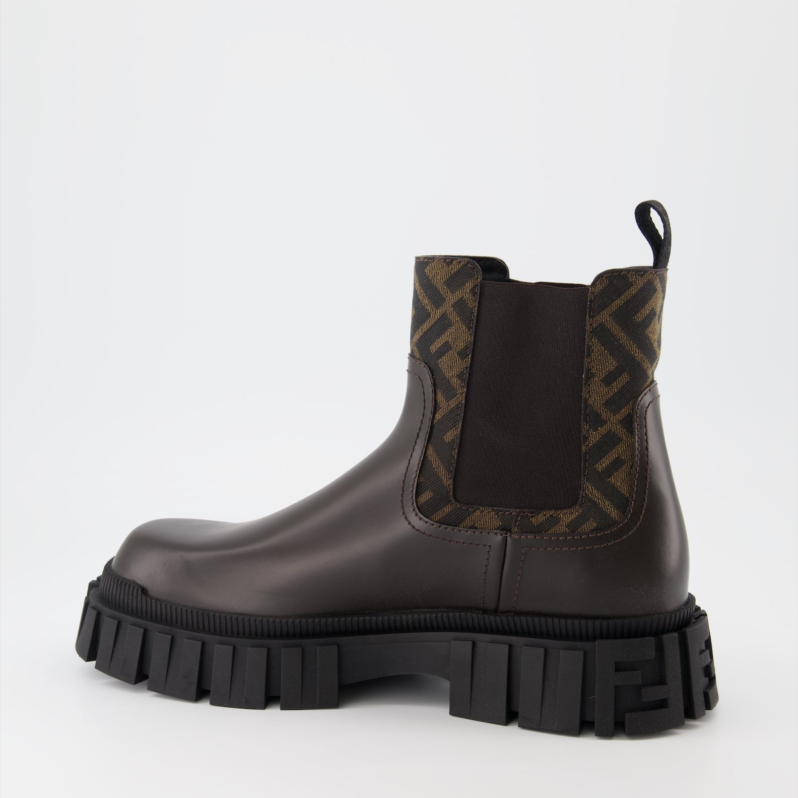 Boots and ankle boots FF ankle boots Fendi Black Man