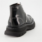 Ankle boots Leather ankle boots Alexander McQueen Black Women