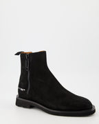 Boots and ankle boots Suede ankle boots Off-White Black Man