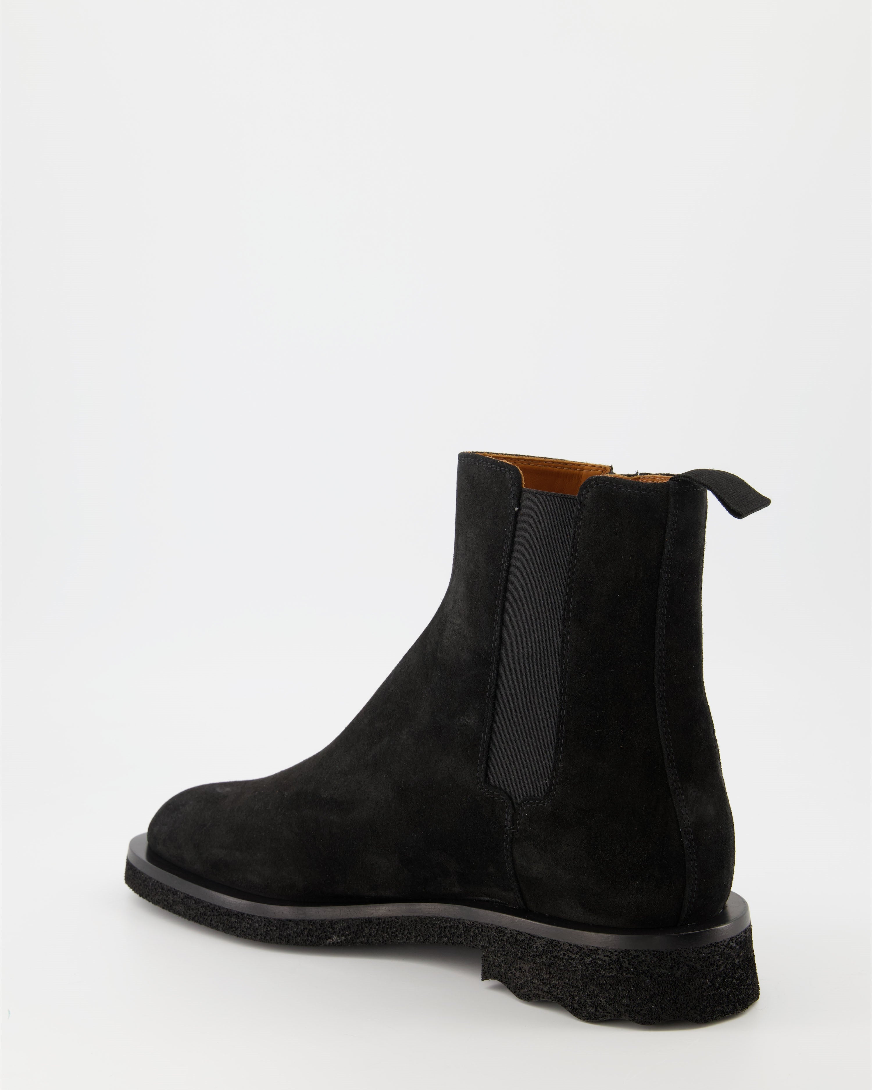Boots and ankle boots Suede ankle boots Off-White Black Man