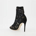 Heels Lace ankle boots Dolce & Gabbana Black Women