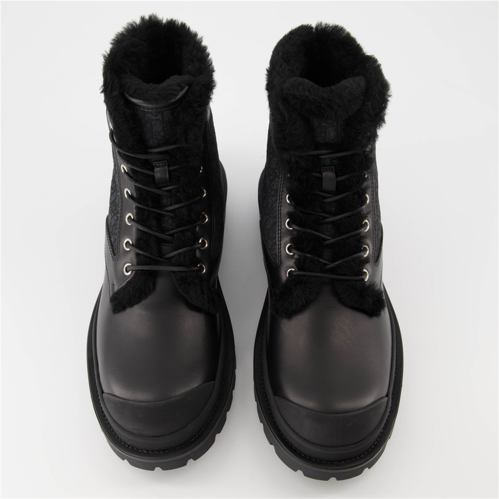 Bottes et bottines Bottines Explorer Dior Noir Homme