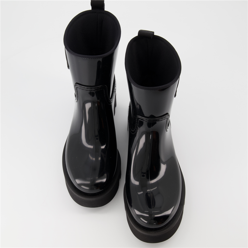 Sneakers Ginette ankle boots Moncler Black Women