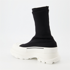 Sneakers Graffiti ankle boots Alexander McQueen Black Women