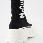 Sneakers Graffiti ankle boots Alexander McQueen Black Women