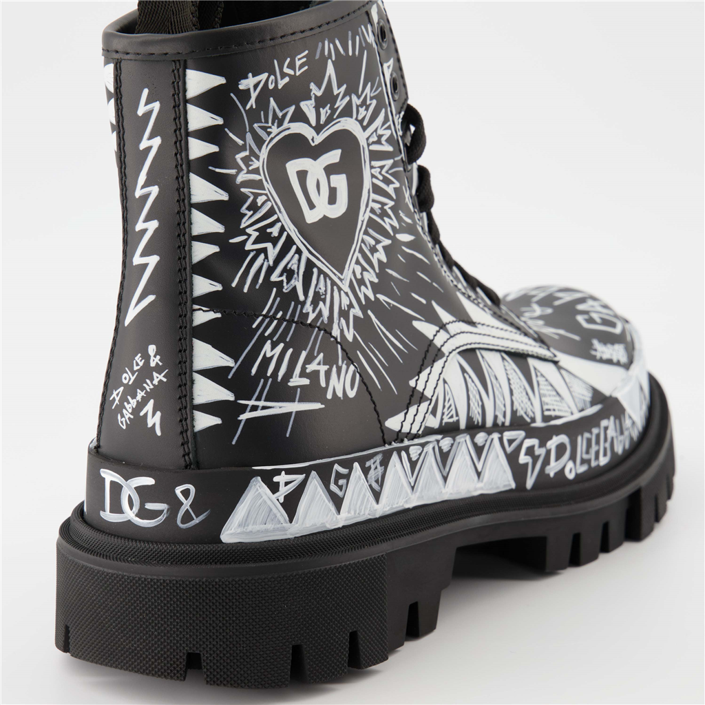 Boots and ankle boots DG ankle boots Dolce & Gabbana Black Man